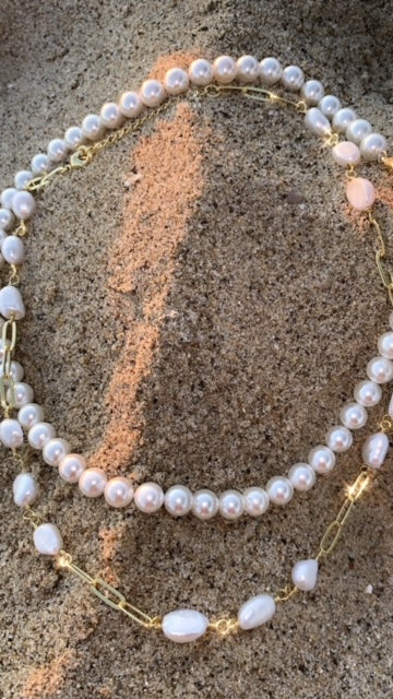 Chained Mi Sea Pearls