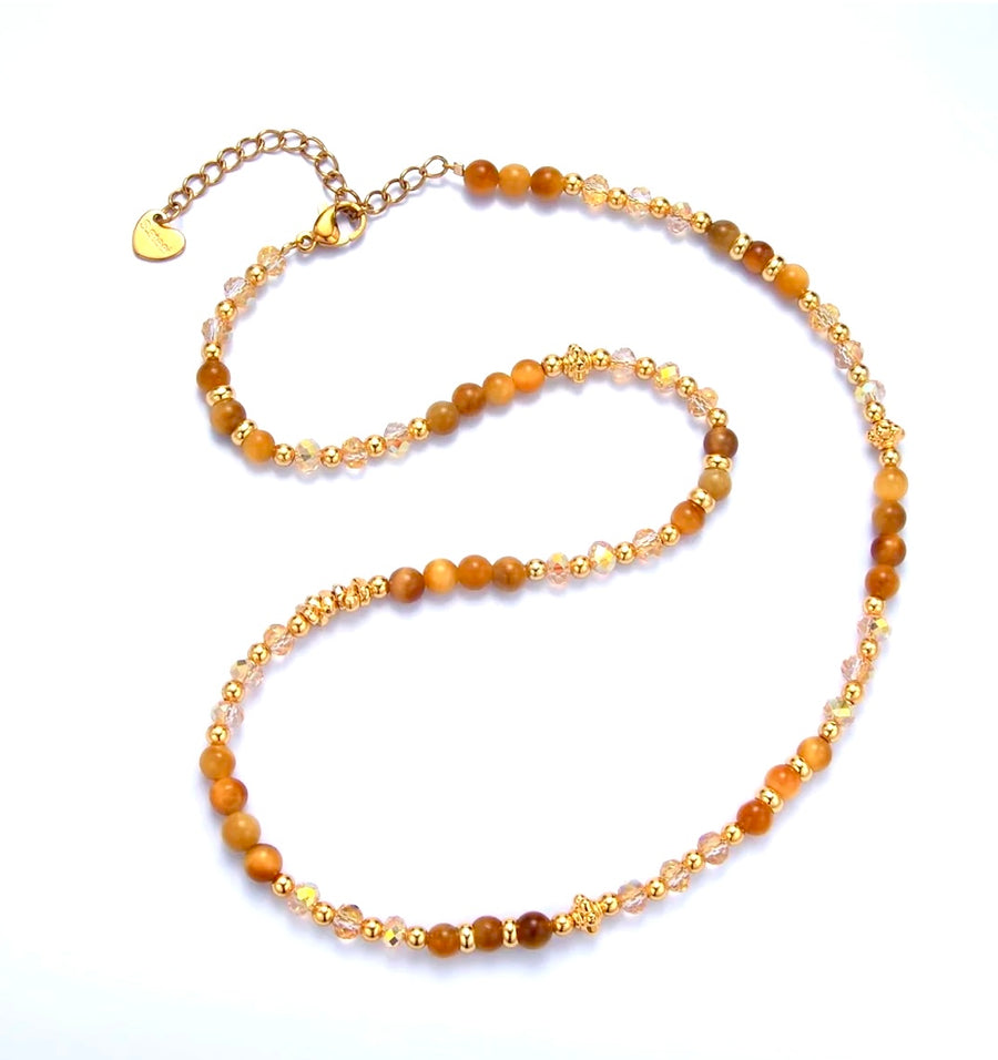 Goldie Multi Gemstone Necklace