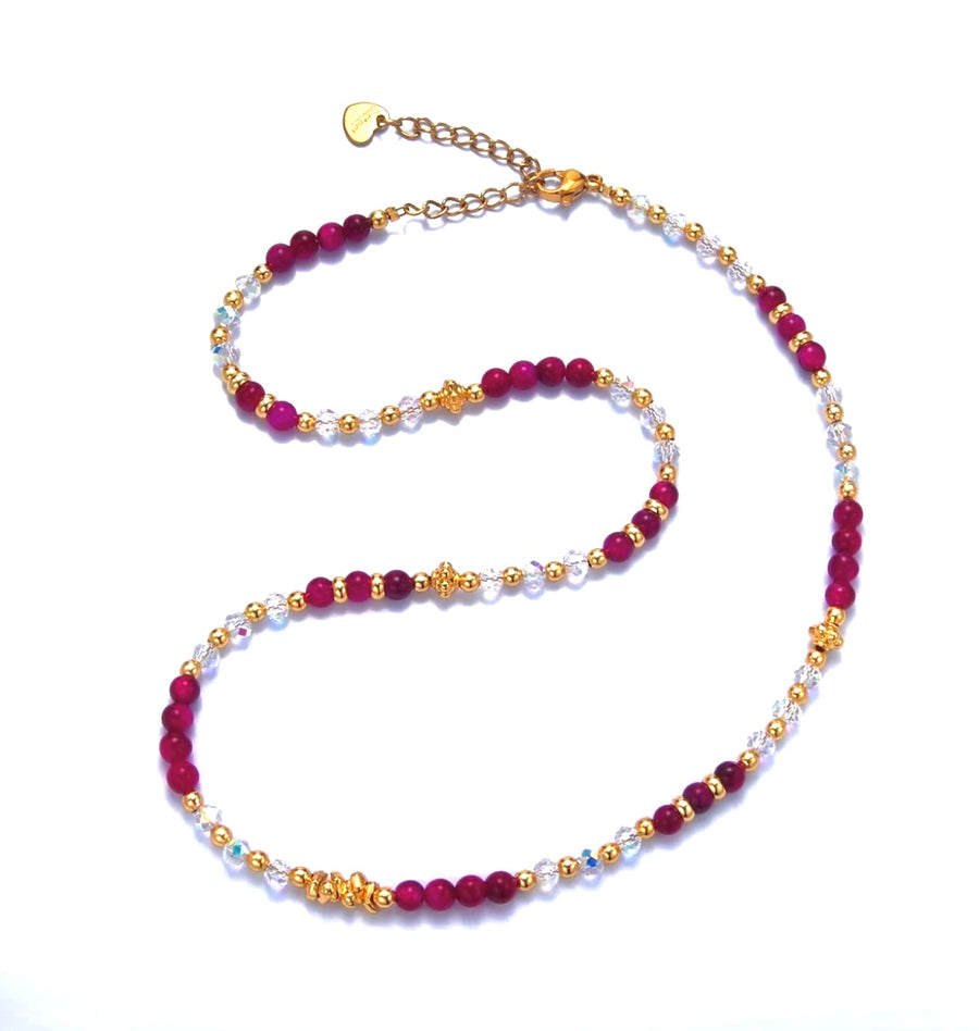 Goldie Multi Gemstone Necklace
