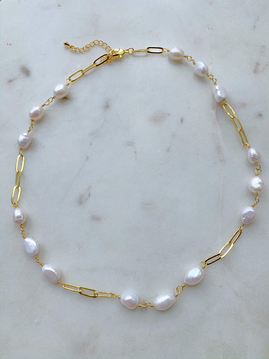 Chained Mi Sea Pearls