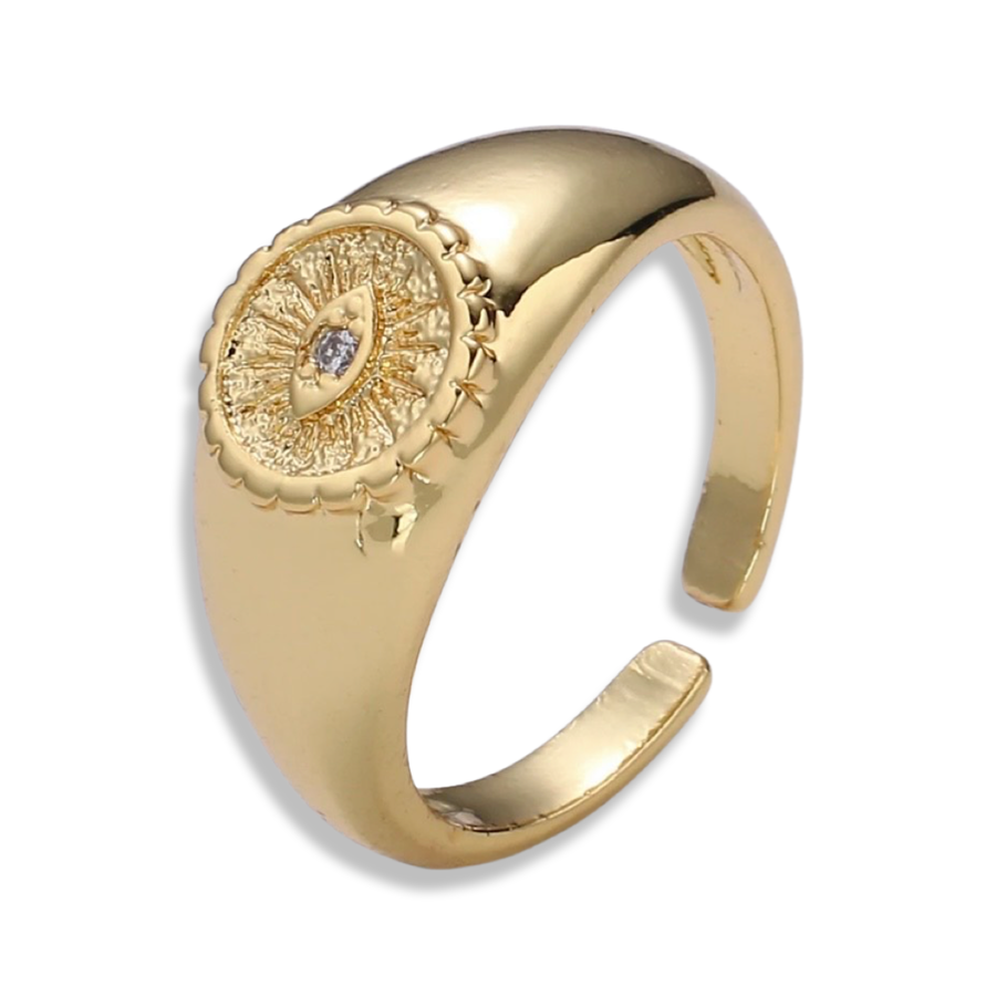 Golden Ojo Ring