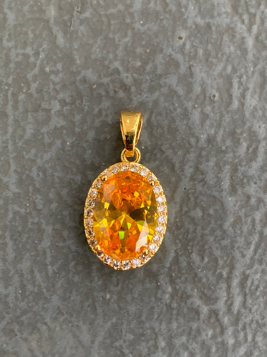 Canary Diamond Pendant- Sample Sale