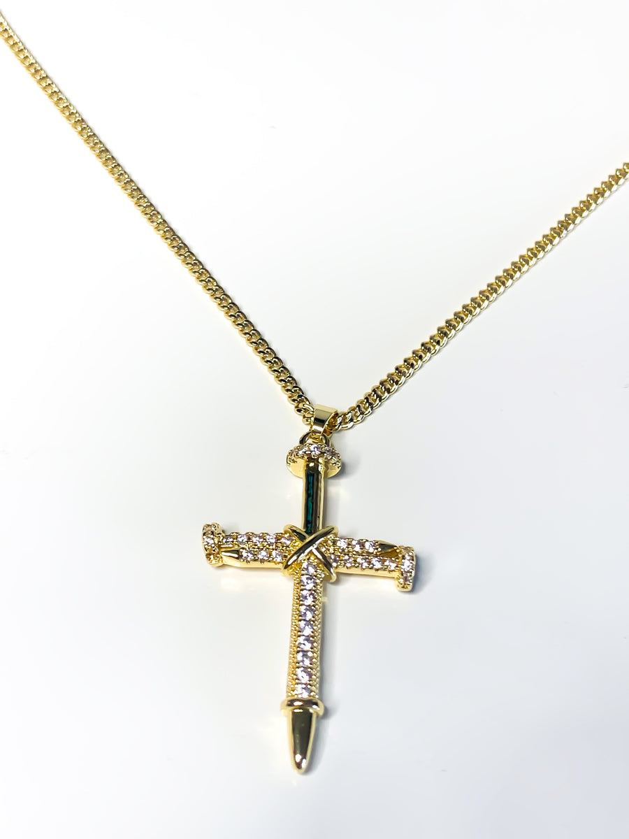 Holy Diamond Nail Cross